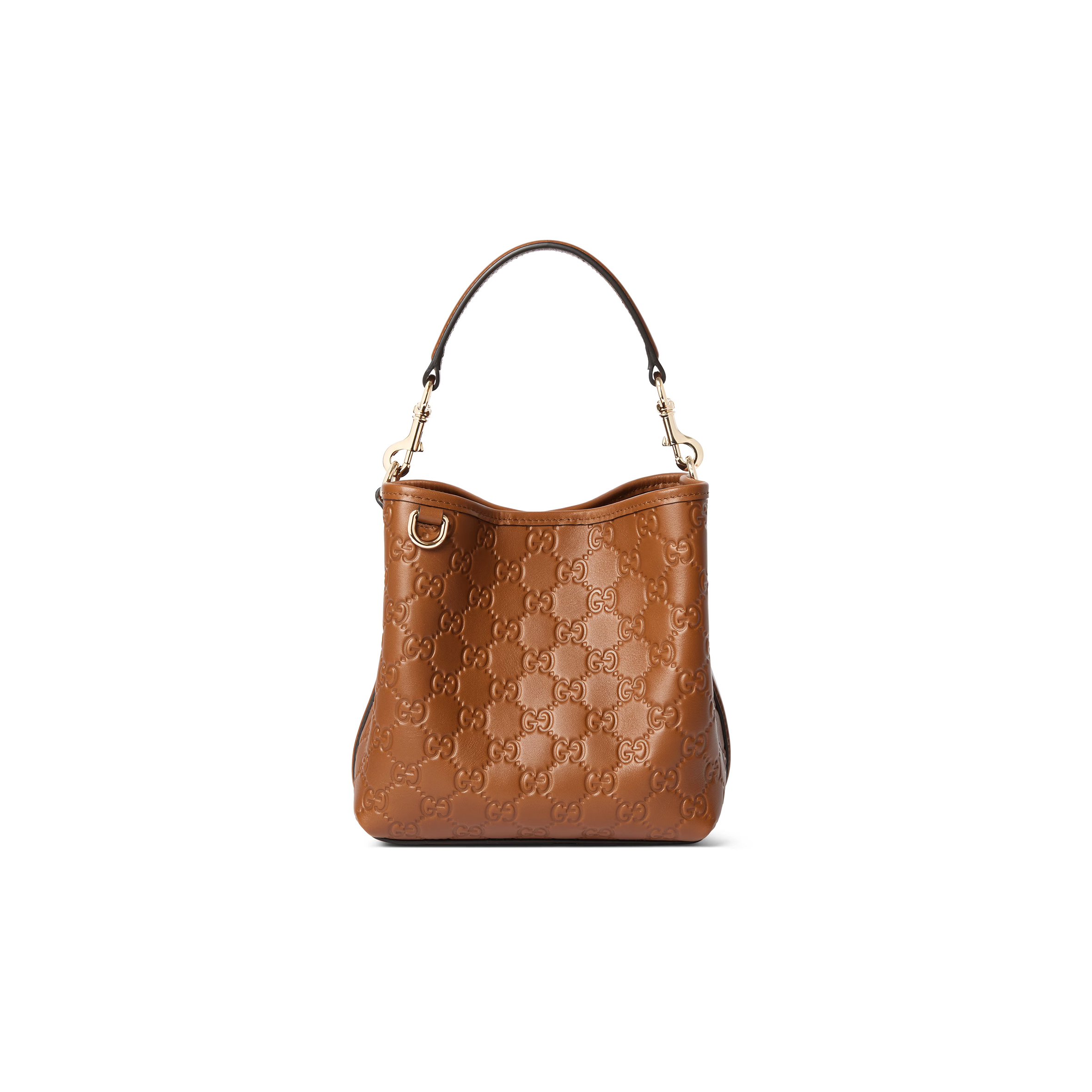 GUCCI GG EMBLEM SMALL BUCKET BAG ‎815118 (19*18*11cm)